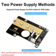 Waveshare per Raspberry Pi 5 PCIe a M.2 Adapter Board supporta il protocollo NVMe, 27709