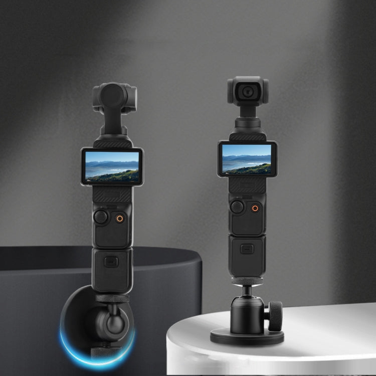 Supporto magnetico a sfera in lega di alluminio per fotocamere e