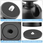 Supporto magnetico a sfera in lega di alluminio per fotocamere e