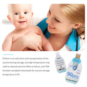 Registratore di temperatura monouso TempU per veicoli di trasporto a catena del freddo, 30 Days, 60 Days, 90 Days