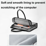 Borsa per laptop Baona BN-I009 da 14 pollici, antiurto e antiusura, di grande capacità