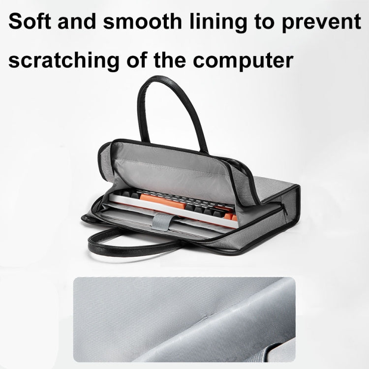 Borsa per laptop Baona BN-I009 da 14 pollici, antiurto e antiusura, di grande capacità