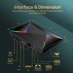 Lettore Box R69PLUS Allwinner H728 Android 14 4GB RAM 32GB