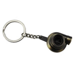Portachiavi decorativo Turbo per accessori per tuning auto, Large Black, Large Gold, Large Bronze, Small Black, Small Gold, Small Green Antique