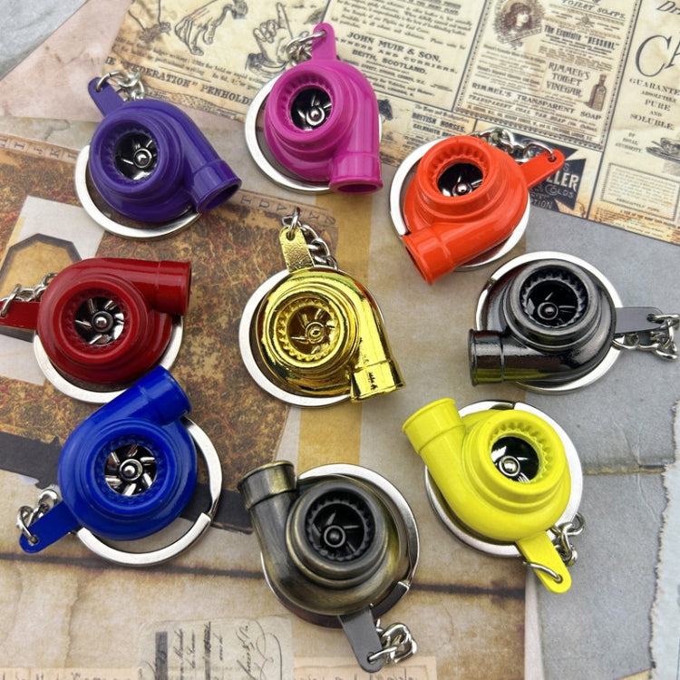Portachiavi decorativo Turbo per accessori per tuning auto, Large Black, Large Gold, Large Bronze, Small Black, Small Gold, Small Green Antique