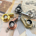 Portachiavi decorativo Turbo per accessori per tuning auto, Large Black, Large Gold, Large Bronze, Small Black, Small Gold, Small Green Antique