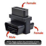 Adattatore per cavo di prolunga OBDII 16 pin da 1 a 2