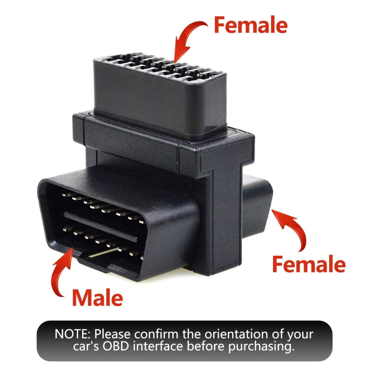 Adattatore per cavo di prolunga OBDII 16 pin da 1 a 2