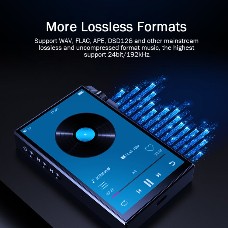 Lettore musicale MP3 DSD touch 4 pollici Q8