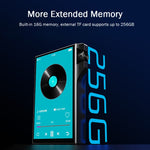 Lettore musicale MP3 DSD touch 4 pollici Q8