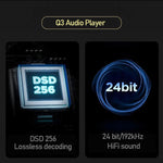 Lettore musicale HiFi Lossless DSD256 MP3 32GB Q3