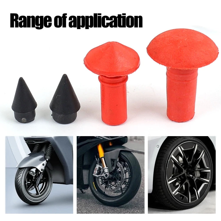 Strumenti per la riparazione di pneumatici per motociclette e veicoli elettrici, chiodi a fungo in gomma, 90pairs /Pack S, 90pairs /Pack L