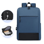 Zaino per laptop impermeabile da viaggio di grande capacità