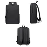Zaino per laptop impermeabile da viaggio di grande capacità