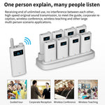 Microfono wireless 2.4G per conferenze YWI22 trasmettitore e rice