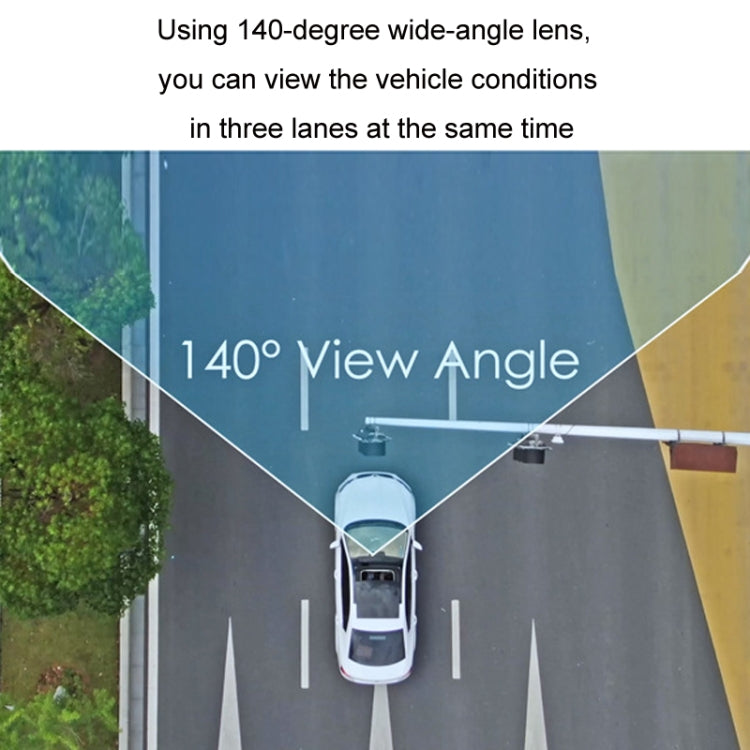 Visione notturna ad alta definizione 4K con registratore di guida di monitoraggio, Front And Rear, Single Front