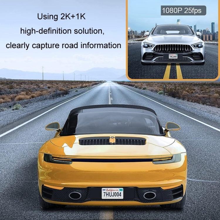 Visione notturna ad alta definizione 4K con registratore di guida di monitoraggio, Front And Rear, Single Front