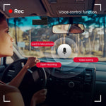 Visione notturna ad alta definizione 4K con registratore di guida di monitoraggio, Front And Rear, Single Front
