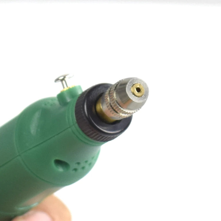 Mini smerigliatrice elettrica Micro penna per rettifica fai da te Piccoli utensili per intaglio, EU Plug Red, EU Plug Green, EU Plug Gray