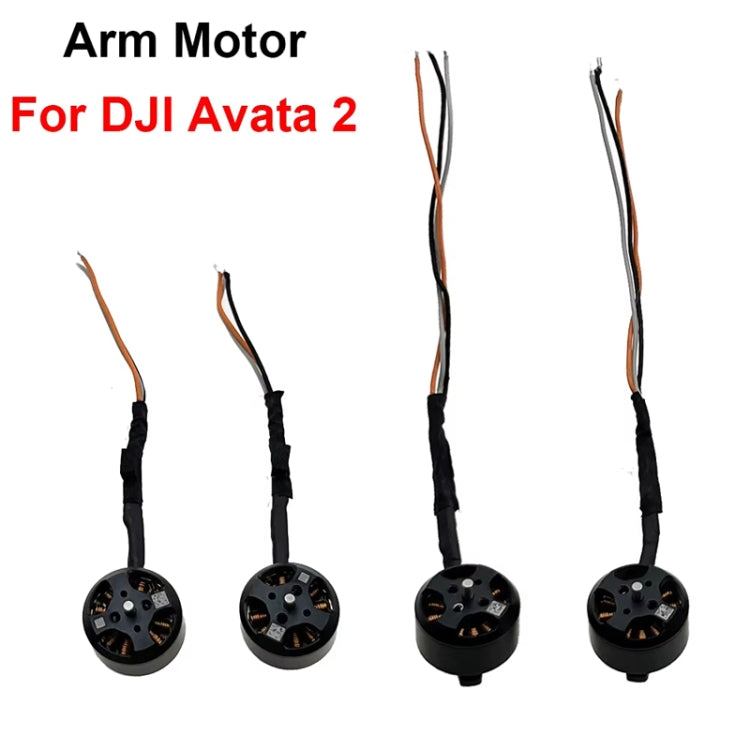 Per DJI Avata 2 Power Motor Arm Motor Drone Parti di riparazione, Long Line, Short Line