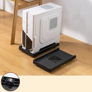 Supporto host per computer, telaio per desktop, base per vassoio mobile, rack di sollevamento con puleggia, Straight Wheel, Universal Wheel, Universal Wheel + Straight Wheel