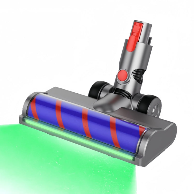 Testa di aspirazione in velluto morbido con luce di visualizzazione della polvere a gamma completa, For Dyson V7 V8 V10 V11 V15, For Dyson V6, For Dyson V12 Slim / V10 Slim
