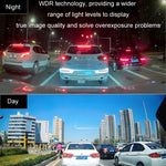 Auto HD WIFI Interconnesso Tripla Telecamera Registratore di Guida, With GPS, WIFI Interconnection, With Right Blind Spot System