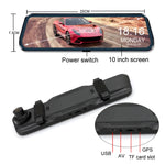 Auto HD WIFI Interconnesso Tripla Telecamera Registratore di Guida, With GPS, WIFI Interconnection, With Right Blind Spot System