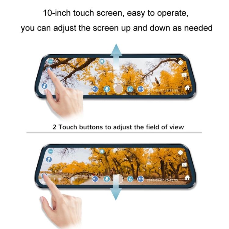 Auto HD WIFI Interconnesso Tripla Telecamera Registratore di Guida, With GPS, WIFI Interconnection, With Right Blind Spot System