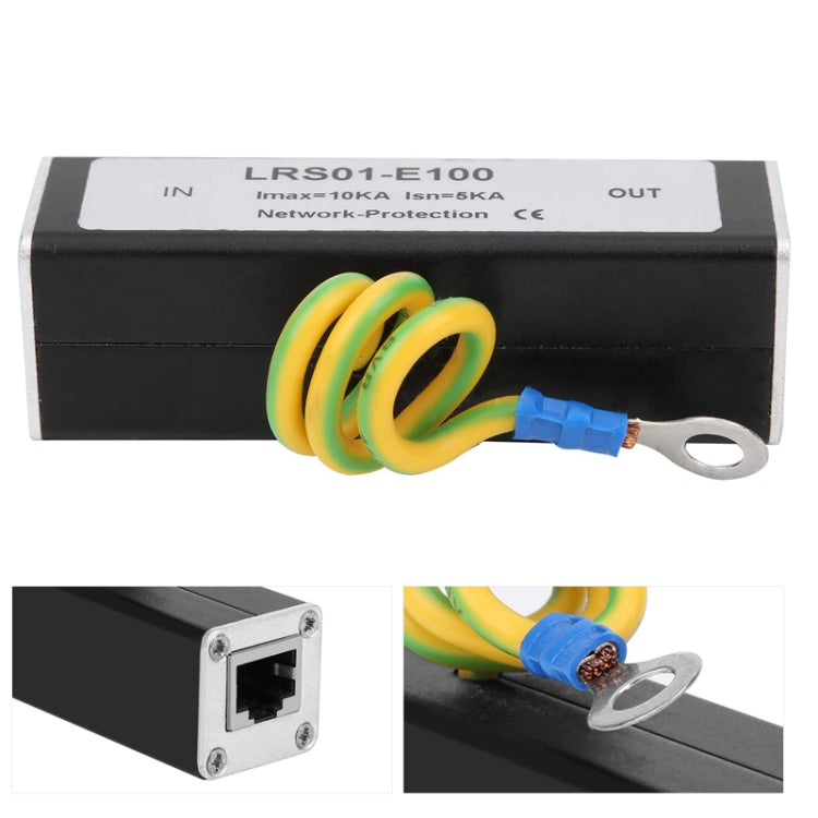 Connettore RJ45 con Protezione Sovratensione per Rete e Video