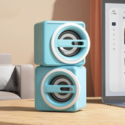 K1 Mini Desktop Computer Altoparlanti cablati Altoparlante subwoofer USB, Standard Edition White, Standard Edition Black, Standard Edition Light Blue, Standard Edition Purple, Light Edition White, Light Edition Black, Light Edition Light Blue          ...