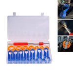 Set di strumenti per la rimozione del tubo dell'aria condizionata dell'auto Strumento per la rimozione rapida del tubo del carburante, 16pcs /Box