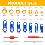 Set di strumenti per la rimozione del tubo dell'aria condizionata dell'auto Strumento per la rimozione rapida del tubo del carburante, 16pcs /Box