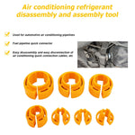 Set di strumenti per la rimozione del tubo dell'aria condizionata dell'auto Strumento per la rimozione rapida del tubo del carburante, 16pcs /Box
