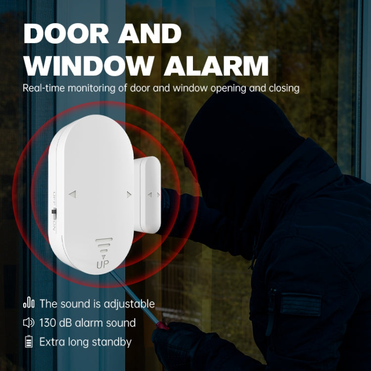 Allarme antifurto magnetico per porte e finestre 130dB