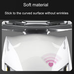 Copertura elettronica per auto, graffi, collisione notturna, segnale decorativo, adesivi riflettenti di avvertimento, 3pcs / Set