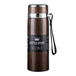 Tazza isolata in acciaio inossidabile 316, grande capacità, thermos sottovuoto, portatile, per auto, bottiglia d'acqua isolata, 800ml, 1000ml