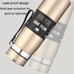 Tazza isolata in acciaio inossidabile 316, grande capacità, thermos sottovuoto, portatile, per auto, bottiglia d'acqua isolata, 800ml, 1000ml