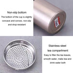 Tazza isolata in acciaio inossidabile 316, grande capacità, thermos sottovuoto, portatile, per auto, bottiglia d'acqua isolata, 800ml, 1000ml