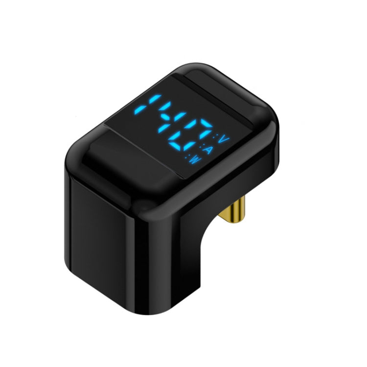 Adattatore USB-C 140W con display digitale e gomito 180°