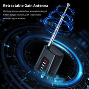 Rilevatore di telecamere nascoste Rilevatore di localizzatore GPS 5 livelli di sensibilità regolabili, T011