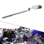 Specchio di ispezione telescopico pieghevole universale per auto, endoscopio per ispezione sottoscocca, Oval
