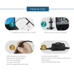 Microscopio elettronico USB 500x per circuiti stampati Supereyes
