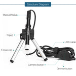 Microscopio elettronico USB 500x per circuiti stampati Supereyes