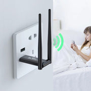Amplificatore di segnale WiFi alimentato tramite USB tramite estensione del router wireless a parete, USB Powered