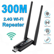 Amplificatore di segnale WiFi alimentato tramite USB tramite estensione del router wireless a parete, USB Powered