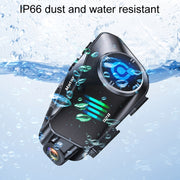 KUQIBAO Q28 Casco da motociclista con registratore Bluetooth, Soft Microphone, Hard Microphone, 2 In 1 Microphone