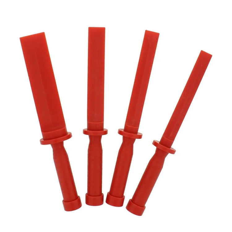 Strumento di rimozione dei blocchi appiccicosi dei pneumatici per automobili con raschietto multifunzione Raschietto per riparazione pneumatici, 4pcs /Set Scraper