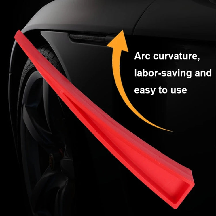 2 pezzi Strumento di riparazione ammaccature auto Supporto porta Clip Porta Bump Cacciavite livellante, Red, Green