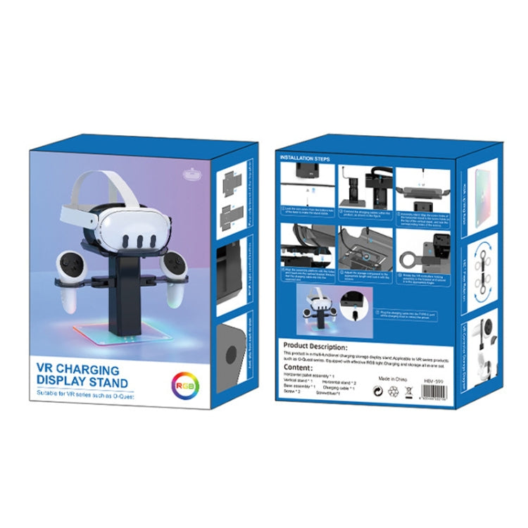 Supporto per controller di ricarica VR iplay con luce RGB, HBV-599